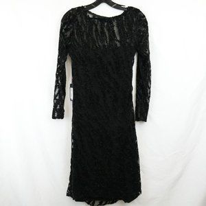 Allison Designs 61203 Black Silver Dress - FCM18